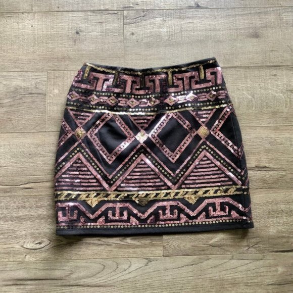 Sequin Mini Skirt Excellent Condition - Picture 4 of 5